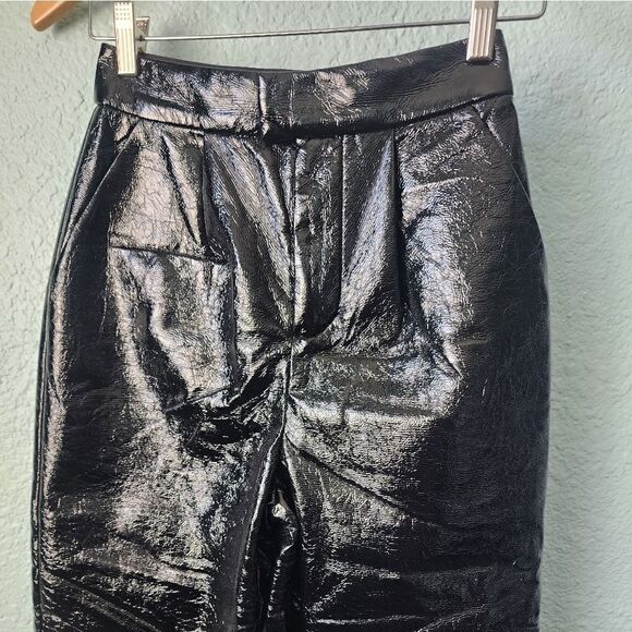 L'Academie Faux Leather The Arielle Pant - Picture 10 of 16